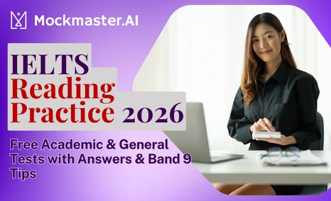 IELTS reading exam practice with sample passages and questions online