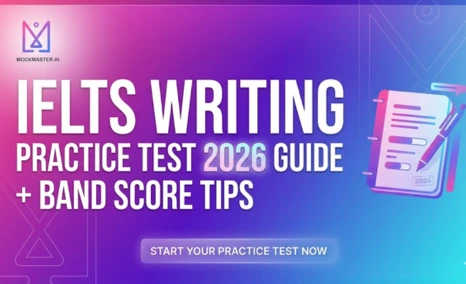 IELTS Writing Practice Test with Task 1 and Task 2 questions, samples, and scoring guidance