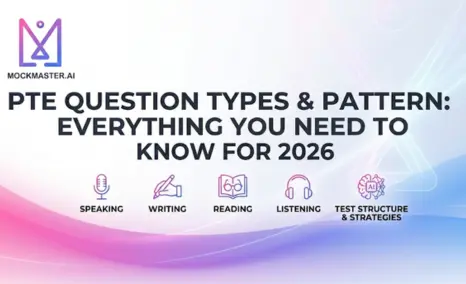 PTE Question Types explained with format, scoring, and tips for all exam sections