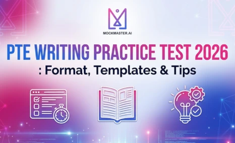 PTE Writing Practice Test with essay tasks, summaries, and scoring tips for high scores